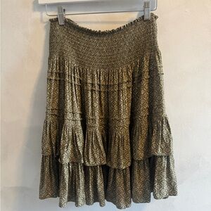 Ralph Lauren - Tiered Floral Mini Skirt - Size 8